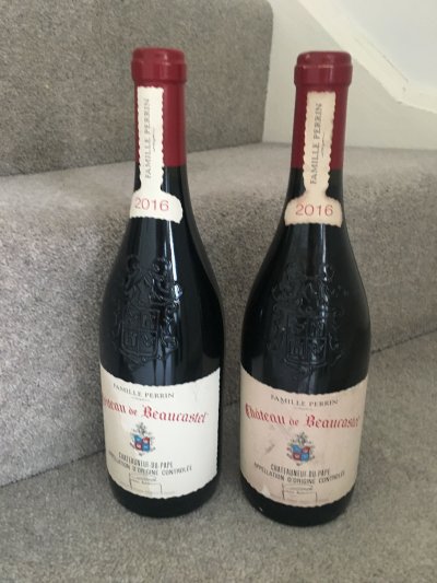2016 (2 bottles) Chateau de Beaucastel Rouge, Chateauneuf-du-Pape