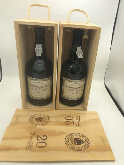 2 X Delaforce Curious & Ancient 20 Year Old Tawny Port