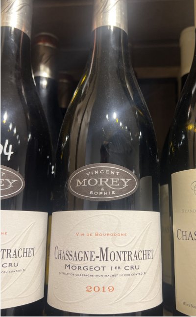 Vincent et Sophie Morey, Chassagne-Montrachet Premier Cru, Morgeot Blanc