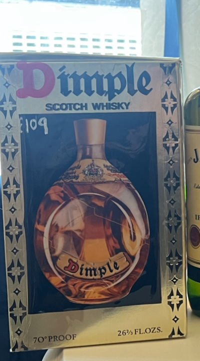 Dimple (John Haig & Co), 70 proof 26 2/3 fl.ozs