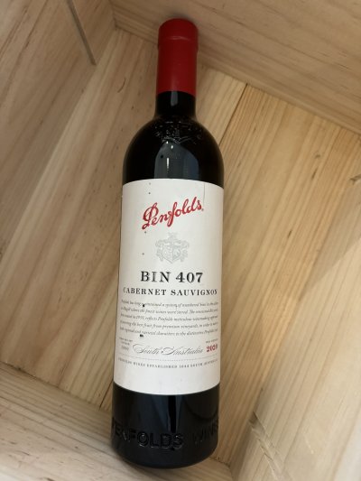 Penfolds, Bin 407 Cabernet Sauvignon, South Australia