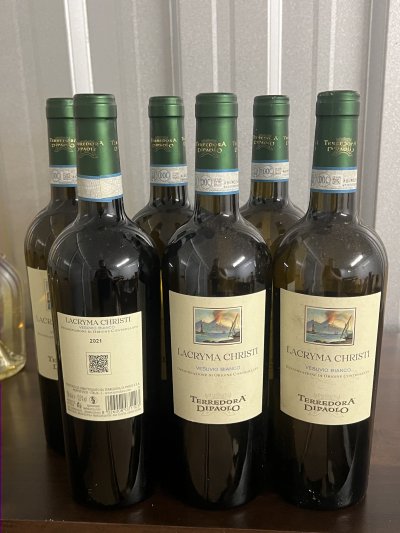 Terredora di Paolo, Lacryma Christi, Vesuvio