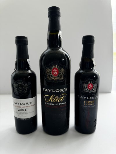Taylor’s collection x 3 bottles 