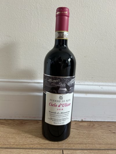 2018 Cielo d’Ulisse, Brunello di Montalcino, Podere Le Ripi