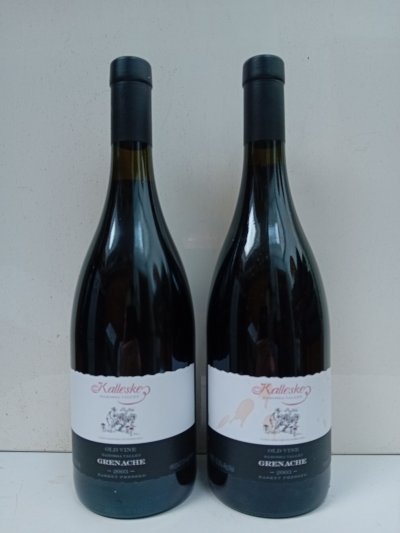 2 Bottles of 2003 Kalleske Old Vine Grenache (96-99 Points RP)