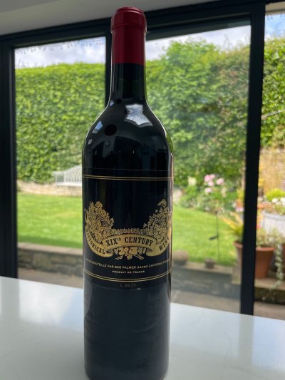 Chateau Palmer, Historical XIXth Century Wine L.20.17, VdF