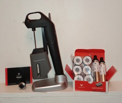 Coravin Professional TIMELESS THREE PLUS +12 Gas cápsules+ Aireator+ Screw Cap Tops
