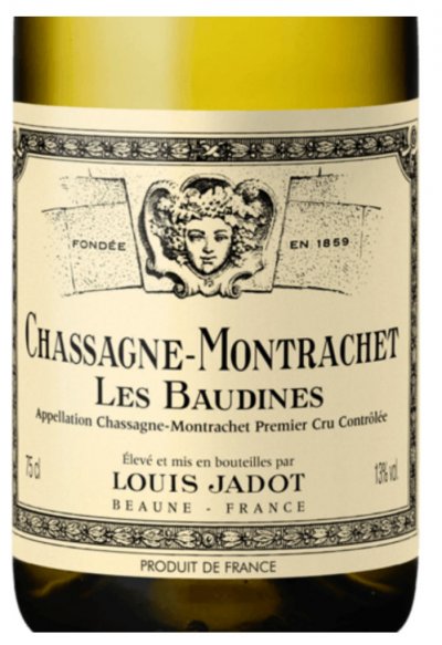 Louis Jadot chassagne Montrachet premier cru Les Baudines 2017