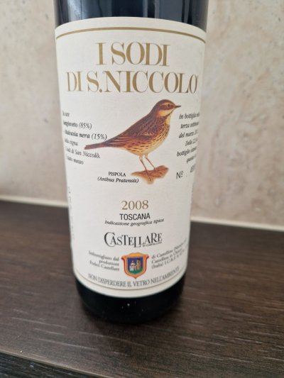 Castellare di Castellina, Sodi San Niccolo, IGT