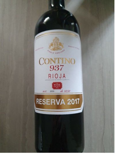 Contino 937 Reserva Rioja 