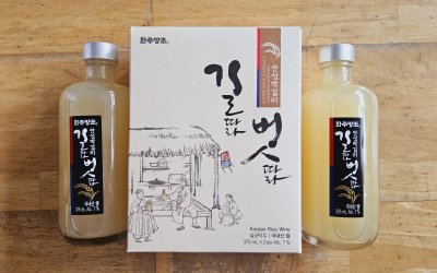 Hanju Brewery Inc. ANSEONG MAKGEOLLI 375mL × 2