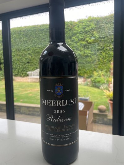 Meerlust, Rubicon, Stellenbosch