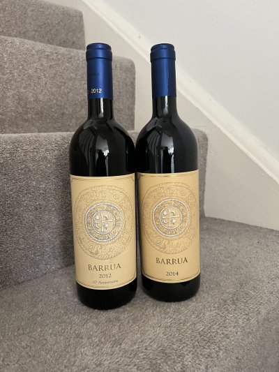 2012 + 2014 (2 bottles) Agricola Punica, Barrua, Isola dei Nuraghi IGT