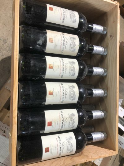 12 X Bots Chateau Montcabrier  2017 Bordeaux Superieur  Chateau Bottled
