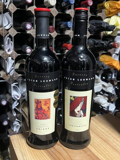 Peter Lehmann, Barossa Shiraz (2002) & Barossa Tempranillo (2005)