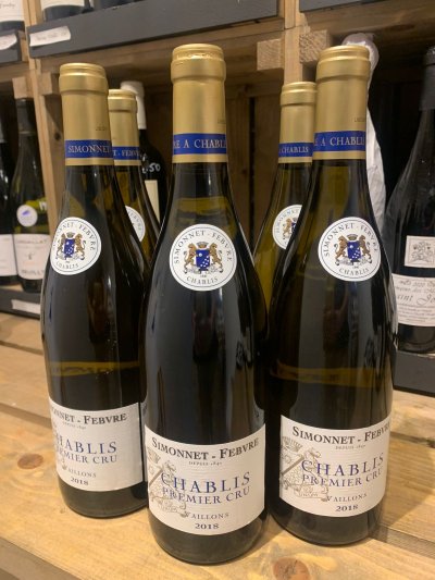 Simonnet Febvre, Chablis Premier Cru vailons 