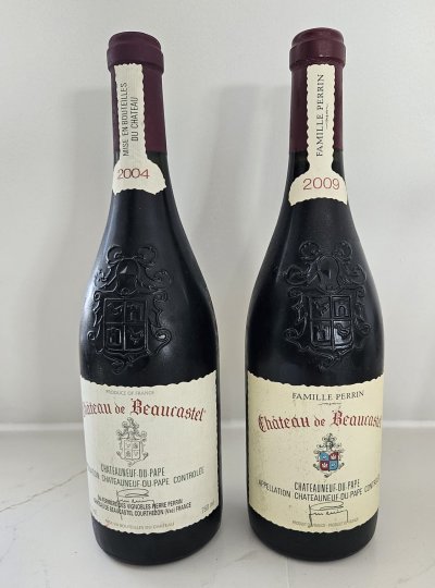 Vertical of Chateau de Beaucastel 2004, 2009