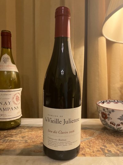 Domaine de la Vieille Julienne, Cotes du Rhone, Clavin Rouge