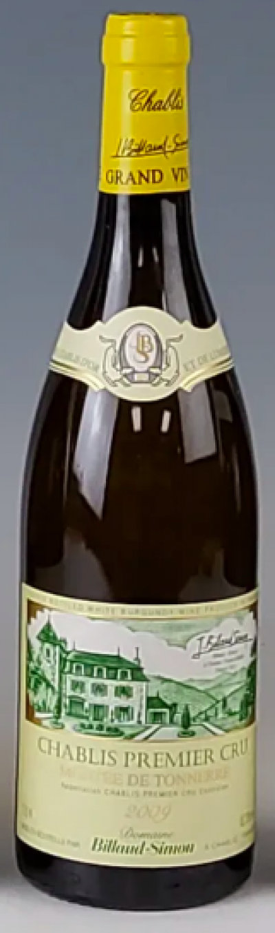 Domaine Billaud-Simon, Chablis Premier Cru, Montee de Tonnerre