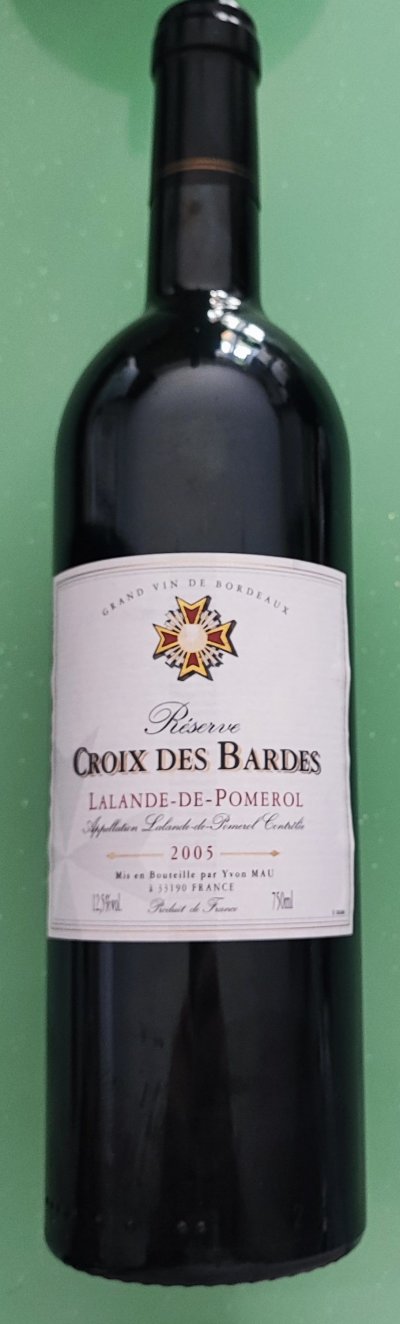 Croix des Bardes, Reserve, Lalande de Pomerol