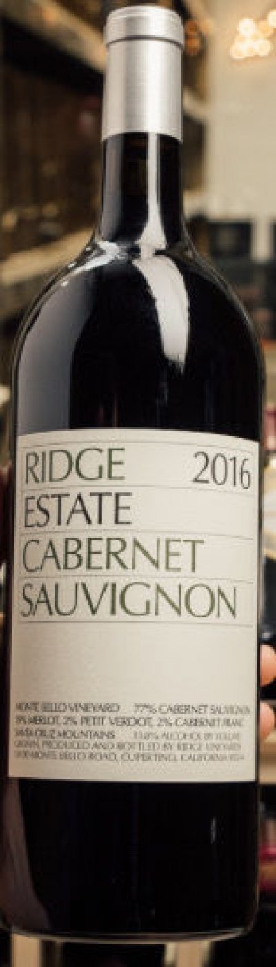 Ridge, Estate Cabernet Sauvignon, Santa Cruz Mountains