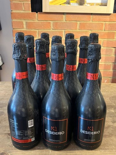 DESIDERIO N°1 Rosso Spumante Extra Dry Millesimato