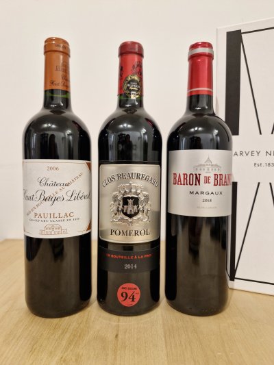 Mixed Bordeaux Trio