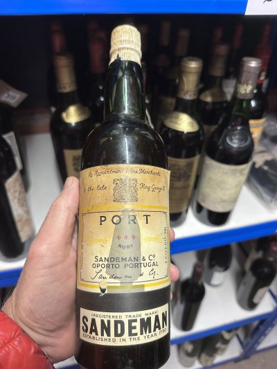 Sandeman, Ruby Portking George commemorative
