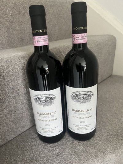 2005 (2 bottles) Rivella Serefino, Barbaresco, Montestefano