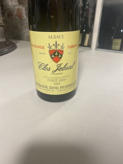 Domaine Zind Humbrecht, Clos Jebsal Pinot Gris Vendanges Tardives