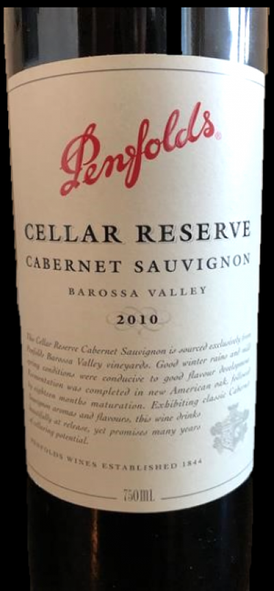 Penfolds 100% BAROSSA VALLEY CABERNET SAUVIGNON x 6