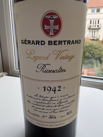 Gerard Bertrand, Rivesaltes Legend Vintage