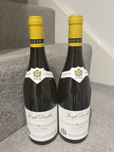 2009 (2 bottles) Joseph Drouhin, Puligny-Montrachet Premier Cru, Les Folatieres