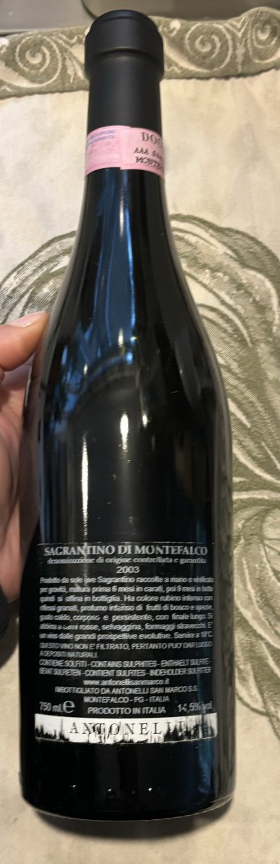 Antonelli, Montefalco Sagrantino