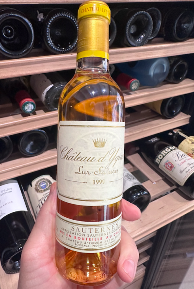 Chateau d'Yquem Premier Cru Superieur, Sauternes
