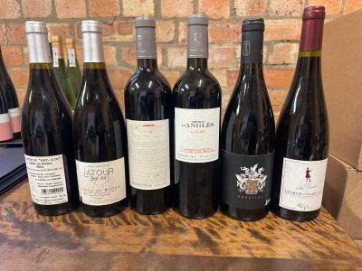 Chateau d'Angles La Clape + Mixed French Reds