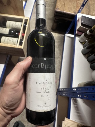 Rolf Binder, Rolf Binder Hanish Shiraz, Barossa Valley