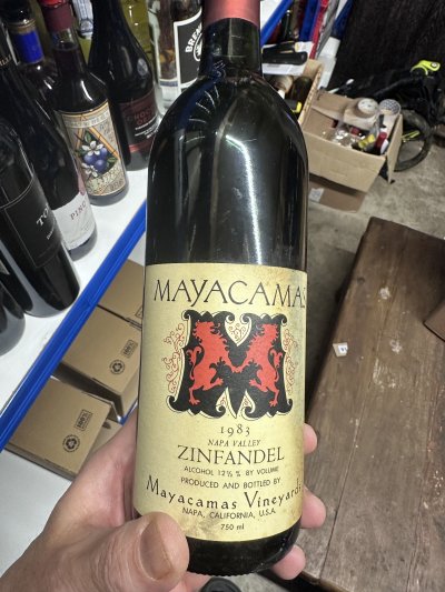 Mayacamas, Napa Zinfandel Late Harvest, Napa Valley