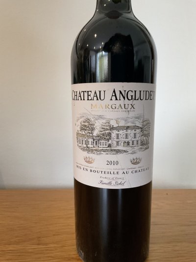 Chateau Angludet, Margaux 2010 (TWS Stored)