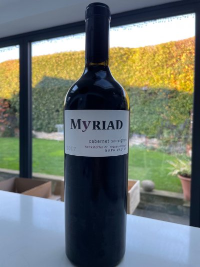 Myriad, Beckstoffer Dr. Crane Vineyard Cabernet Sauvignon, Napa Valley