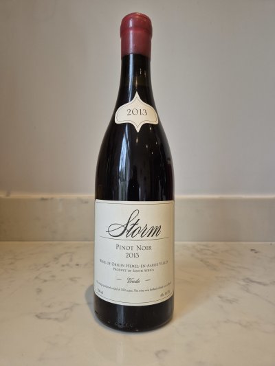Storm, Vrede Pinot Noir, Walker Bay