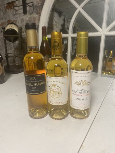 2015 Sauternes tasting case