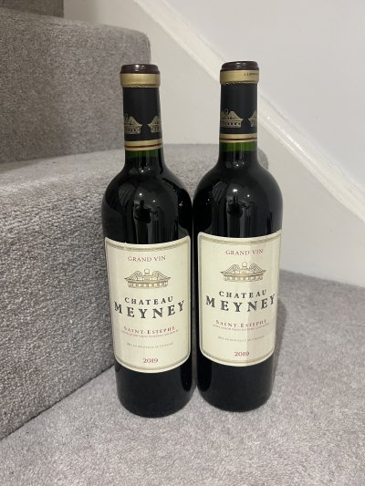 2019 (2 bottles) Chateau Meyney, Saint-Estephe