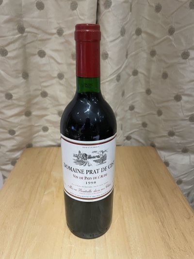 Domaine Prat de Cest Vin de Pays de l Aude 1998