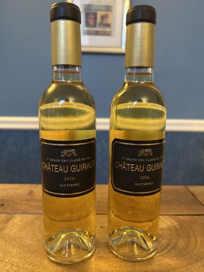 2 x Chateau Guiraud Premier Cru Classe, Sauternes 2016