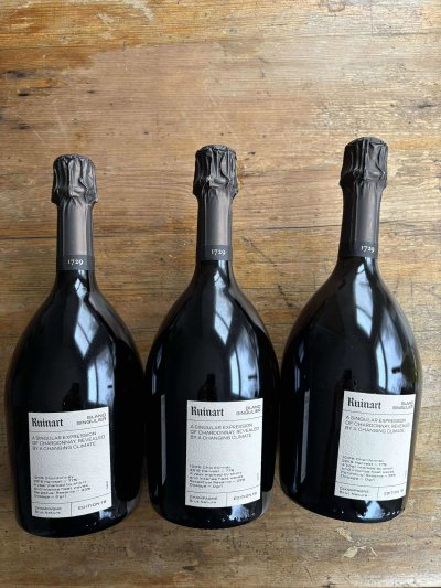 Ruinart Blanc Singulier 100% Chardonnay Edition 19, 3 Bottles