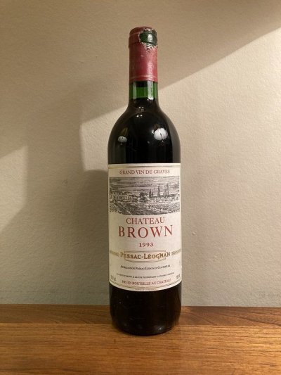 Chateau Brown, Rouge, Pessac-Leognan