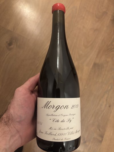 Jean Foillard, Morgon, Cote du Py 94+ points WA