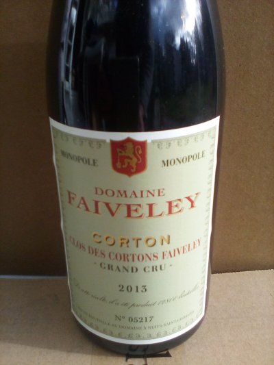 Domaine Faiveley, Corton Grand Cru, Clos des Cortons Faiveley
