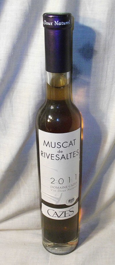 Muscat de Rivesaltes,  Domaine Cazes.  2011.